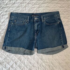 Levi's Classic Blue Jean Shorts